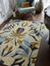 Harlequin harlequin melora hempseed exhale gold Beige, Multicoloured Living Room Wool Rug.