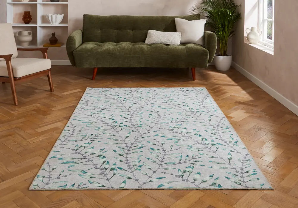 Harlequin Chaconia Putty Forest Washable