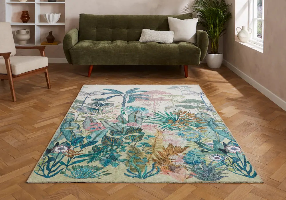 Harlequin Floreana Bleached Coral Washable