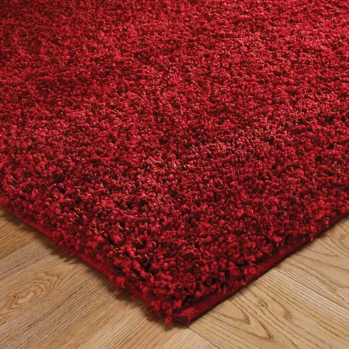 Oriental Weavers harmony red Red Living Room Shaggy Rug.