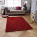 Oriental Weavers harmony red Red Living Room Shaggy Rug.