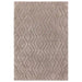 Asiatic harrison greige Grey, Beige Living Room Geometric Rug.