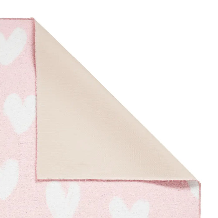 Catherine Lansfield Hearts Pink - Washable