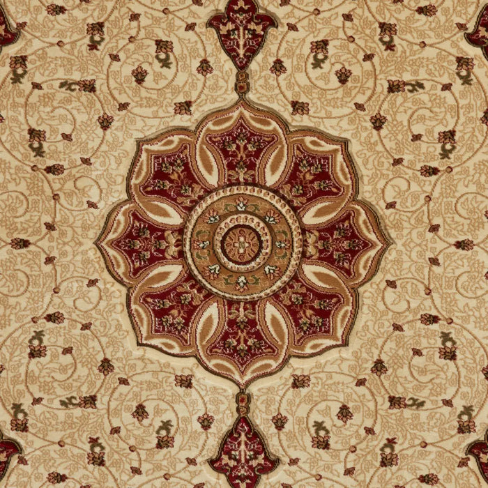 Heritage 4400 Cream Red Rug
