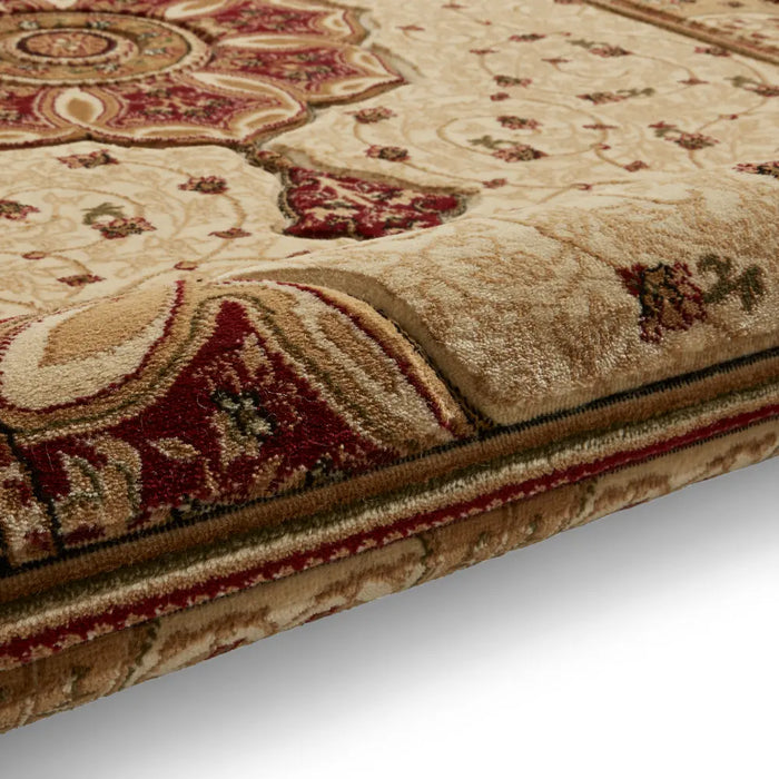 Heritage 4400 Cream Red Rug