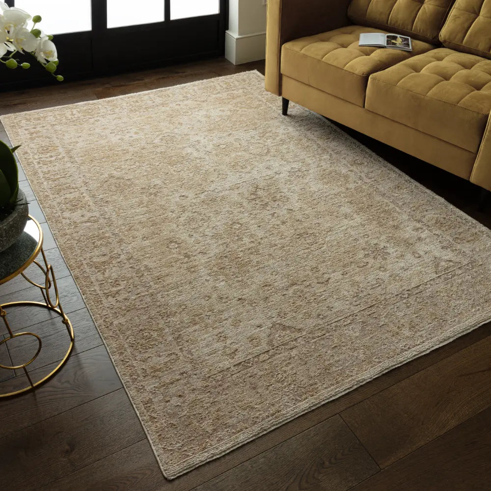 Heriz Ornate Beige Beige Rug — RugsDirect Online