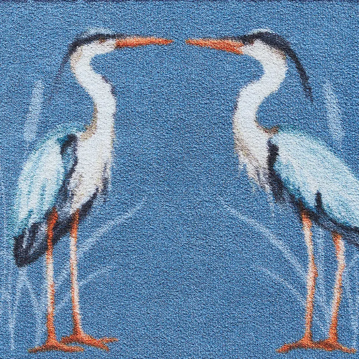Patterned Hug Rug Heron 1