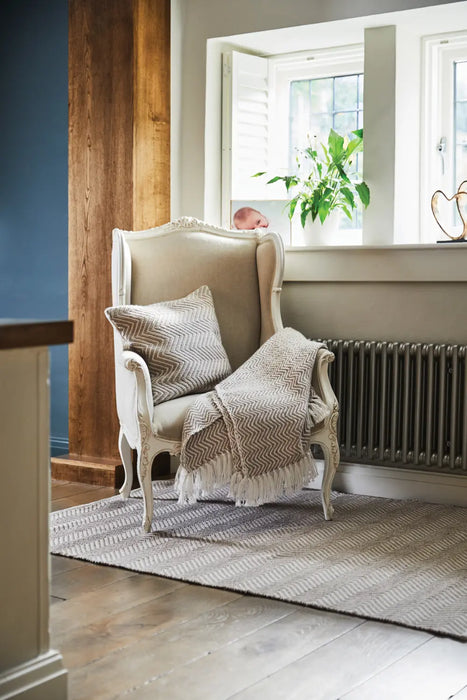 Hug Woven Herringbone Natural Rug