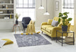 Mastercraft high rise 6467a grey Grey Living Room  Rug.