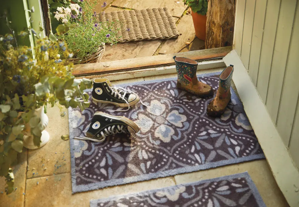 Patterned Hug Rug Home 45 Multicoloured Rug — RugsDirect Online