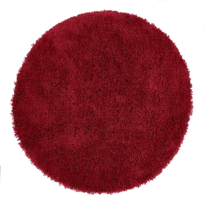 Origins chicago red Red Living Room Shaggy Rug.