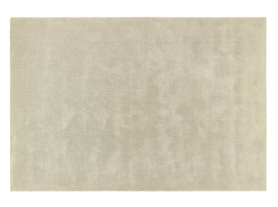Rug Guru hush pebble Brown Living Room Wool Rug.