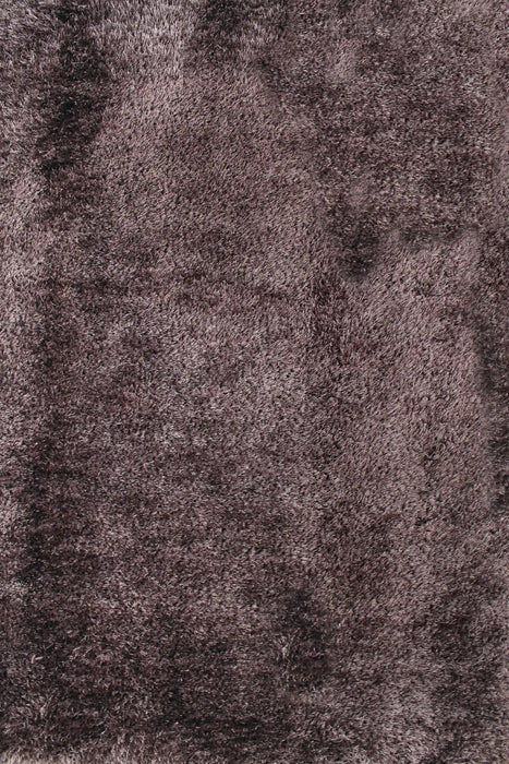 HMC indigo grey Grey Living Room Shaggy Rug.