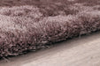 HMC indigo grey Grey Living Room Shaggy Rug.