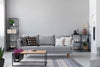 Agnella isfahan tadeli light blue Blue Living Room Floral Rug.