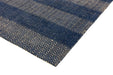 Asiatic ives modern rug blue Blue Living Room Striped Rug.