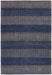 Asiatic ives modern rug blue Blue Living Room Striped Rug.
