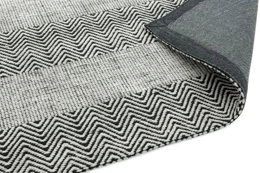 Asiatic ives modern rug grey Grey Living Room Striped Rug.