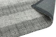 Asiatic ives modern rug grey Grey Living Room Striped Rug.