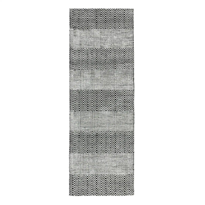 Asiatic ives modern rug grey Grey Living Room Striped Rug.