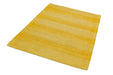 Asiatic ives modern rug yellow Yellow Living Room Striped Rug.