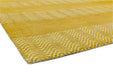 Asiatic ives modern rug yellow Yellow Living Room Striped Rug.