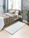 My Mats buddy ivory Ivory Living Room Shaggy Rug.