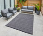 Concept Looms jazz rama jaz03 grey Grey Outdoor  Geometric Rug.