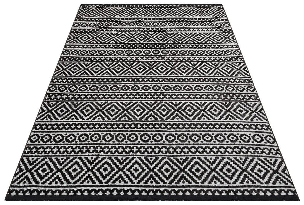 JAZZ Indoor / Outdoor JAZ03 Grey Grey Rug — RugsDirect Online