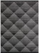 Concept Looms jazz rama jaz10 silver grey Grey, Black Outdoor  Geometric Rug.