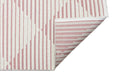 Concept Looms jazz rama jaz11 rose Pink Outdoor  Geometric Rug.