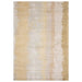 Asiatic juno citrine Yellow Living Room Striped Rug.