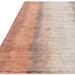 Asiatic juno ginger Orange Living Room Striped Rug.