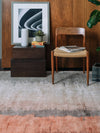 Asiatic juno ginger Orange Living Room Striped Rug.