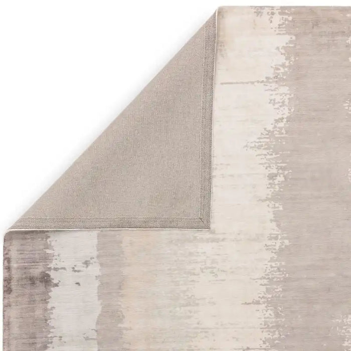 Asiatic juno greige Grey, Beige Living Room Striped Rug.