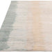 Asiatic juno verdant Green, Multicoloured Living Room Striped Rug.