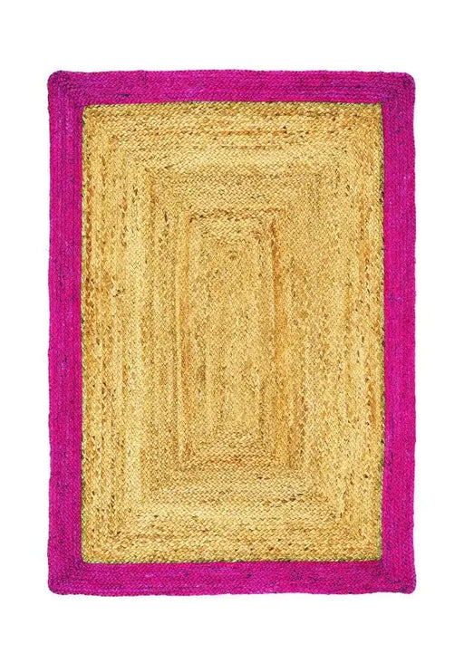 Origins origins jute raspberry Purple Outdoor  Flat Weave Rug.