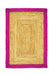 Origins origins jute raspberry Purple Outdoor  Flat Weave Rug.