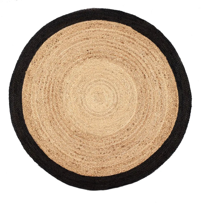 Jute Border Black