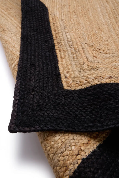 Jute Border Black