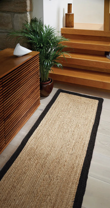Jute Border Black