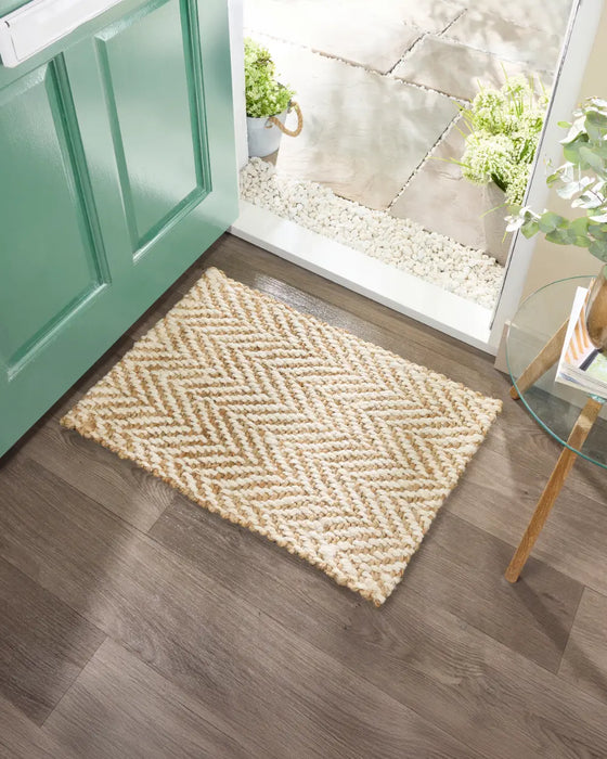 Jute Herringbone Natural