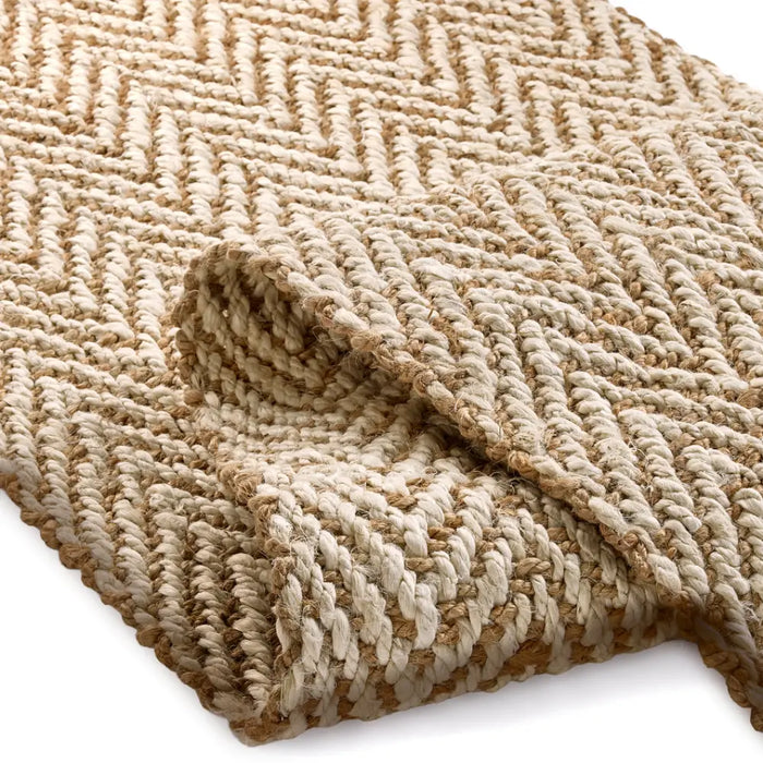 Jute Herringbone Natural