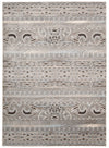 Nourison karma nourison krm03 stone Grey Living Room  Rug.