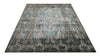 Nourison karma nourison krm04 blue Blue Living Room  Rug.