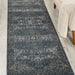Nourison malta mai01 navy Blue, Navy Living Room  Rug.