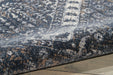 Nourison malta mai01 navy Blue, Navy Living Room  Rug.