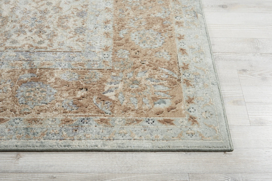 Nourison malta mai09 slate Grey Living Room  Rug.