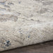 Nourison royal terrace ki40 ivory grey Grey, Ivory Living Room  Rug.