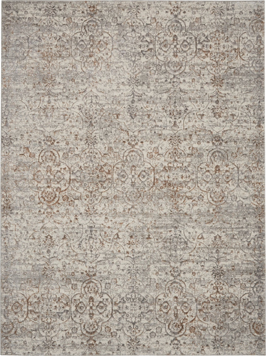 Nourison royal terrace ki43 beige Beige Living Room  Rug.